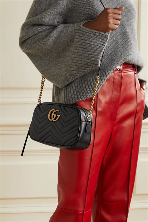 gucci marmont measurements|authentic Gucci Marmont small bag.